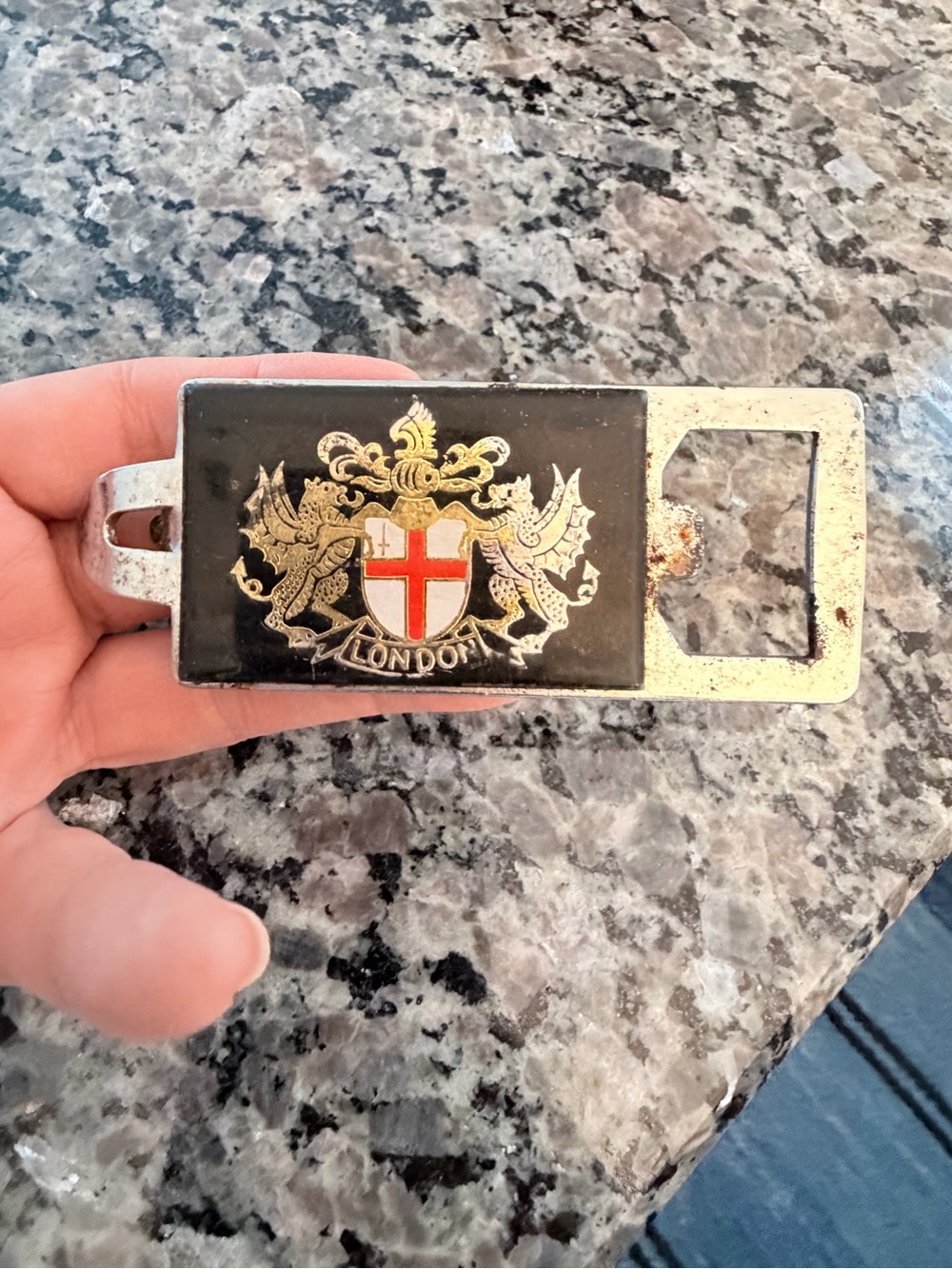 Vintage London Bottle Opener